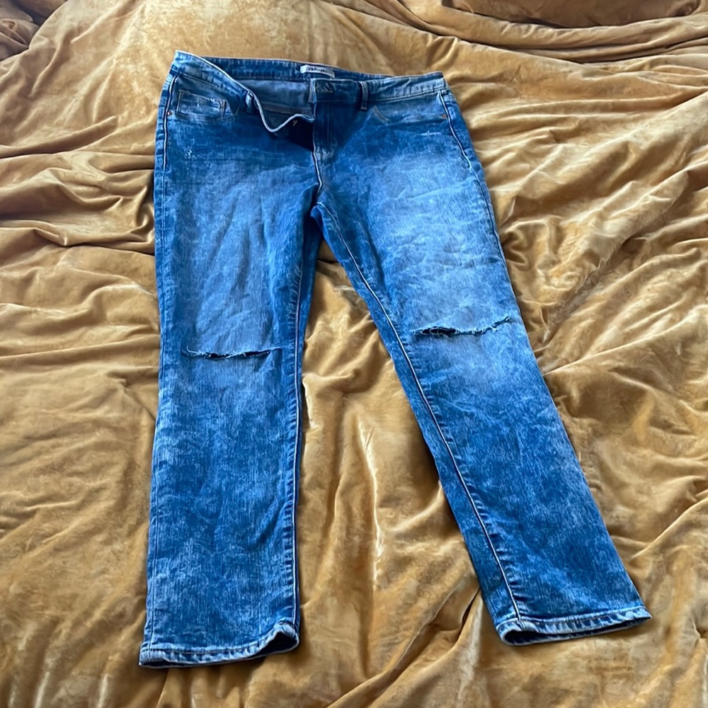Skinny Stone Washed Jeans